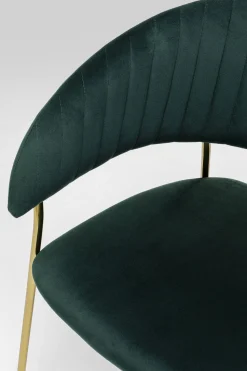 Armlehnstuhl Belle Velvet Grün (2/Set)