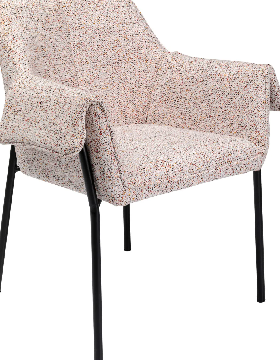 Armlehnstuhl Bess Beige Flitter