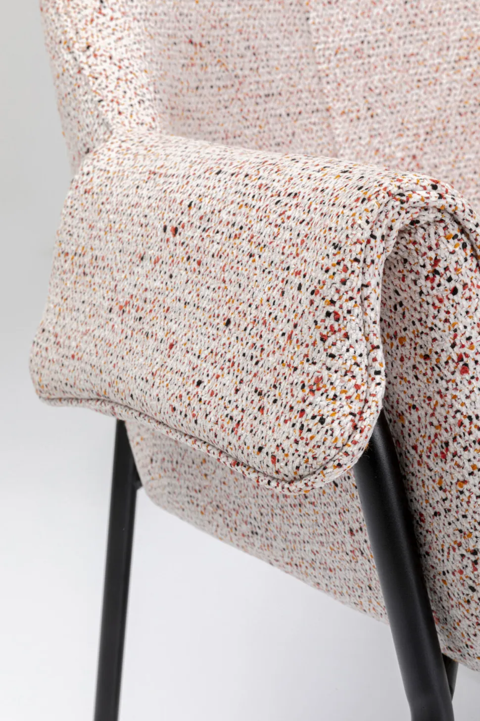 Armlehnstuhl Bess Beige Flitter