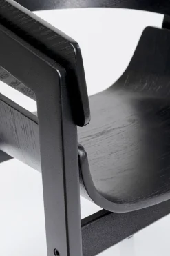 Armlehnstuhl Biarritz Schwarz