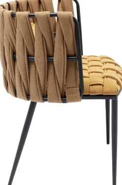 Armlehnstuhl Cheerio Gelb inkl. Kissen