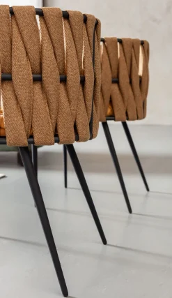 Armlehnstuhl Cheerio Gelb inkl. Kissen