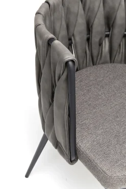 Armlehnstuhl Cheerio Grau inkl. Kissen