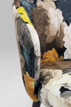 Armlehnstuhl Peony Flower Gelb