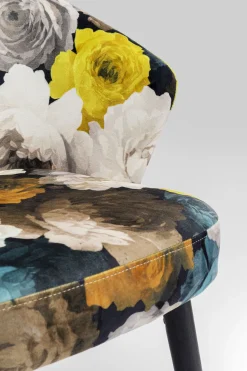 Armlehnstuhl Peony Flower Gelb