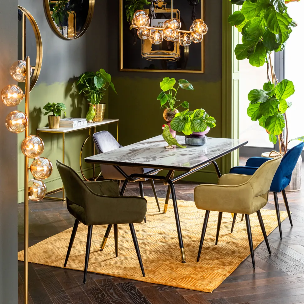 Armlehnstuhl San Francisco Dunkelgrün