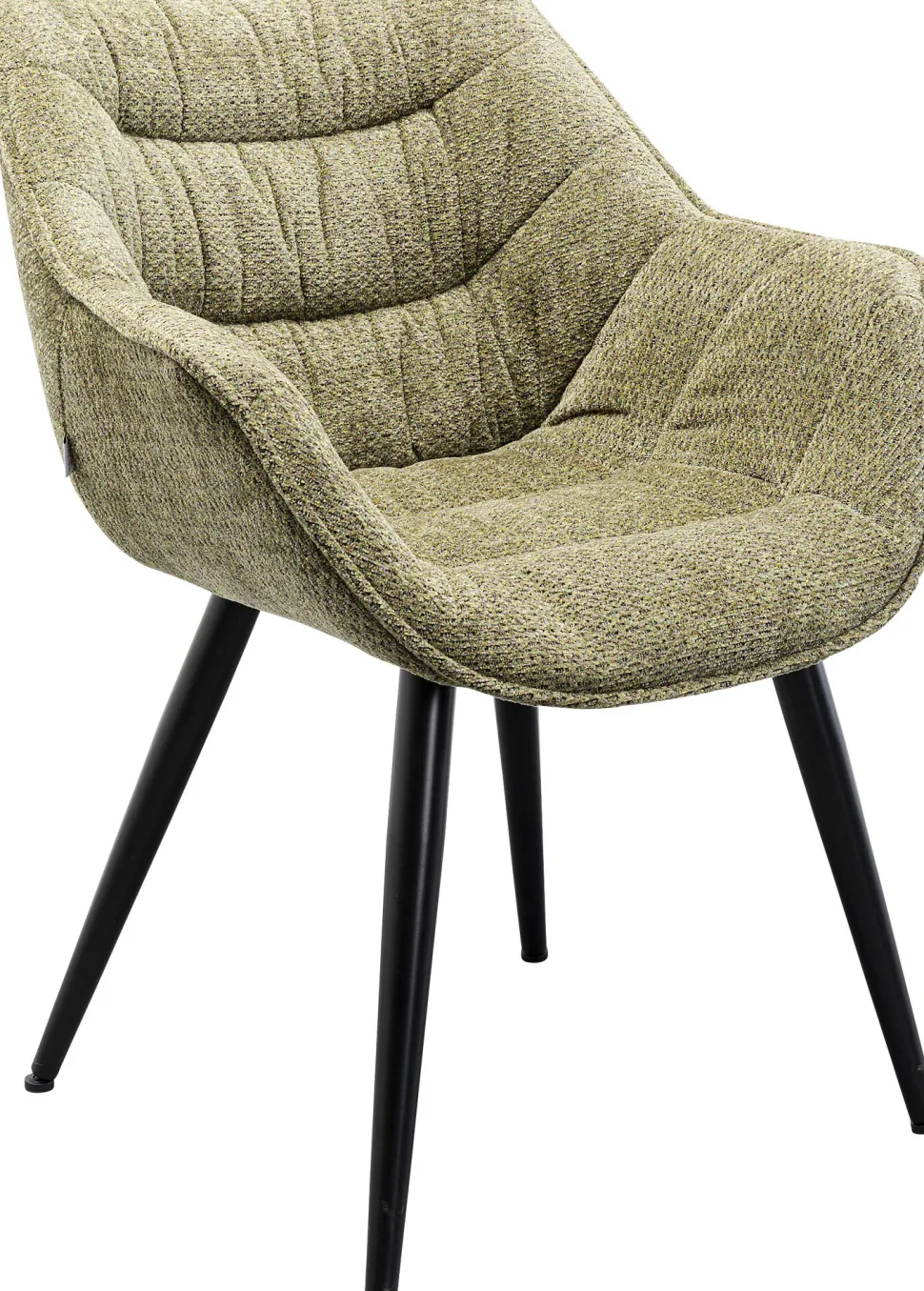 Armlehnstuhl Thelma Melange Grün