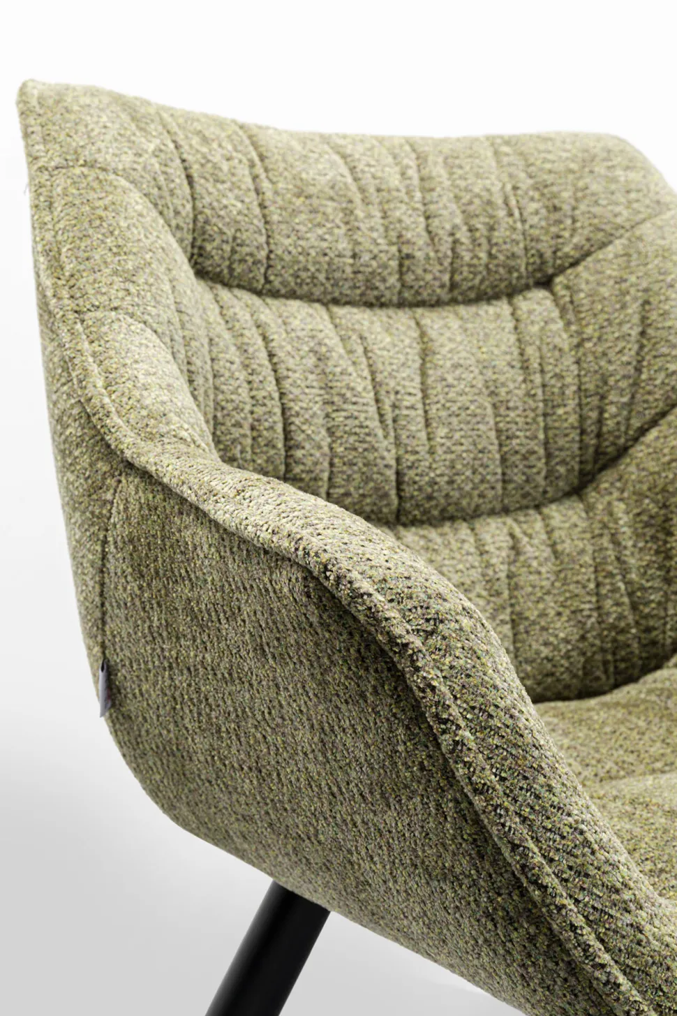 Armlehnstuhl Thelma Melange Grün