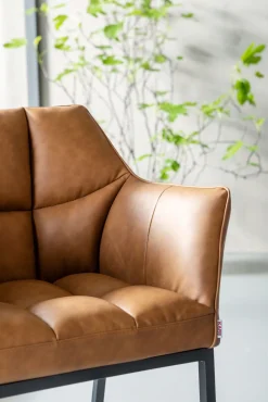 Armlehnstuhl Thinktank Braun