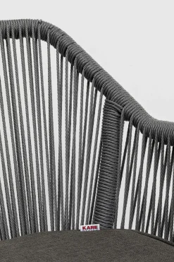 Armlehnstuhl Wave Grau