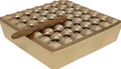 Ascher Soho Square Brass 25x25cm