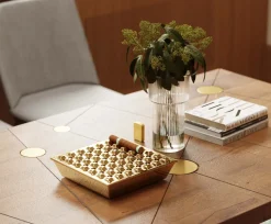 Ascher Soho Square Brass 25x25cm