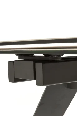 Ausziehtisch Amsterdam Dunkel 160(40+40)x90cm