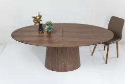 Ausziehtisch Benvenuto Walnut 200(50)x110cm
