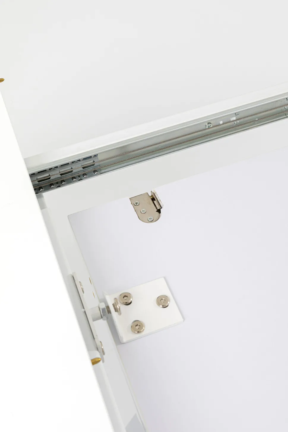 Ausziehtisch Benvenuto Weiß 200(50)x110cm