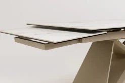 Ausziehtisch Nelly Greige 180(40+40)x90cm