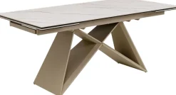 Ausziehtisch Nelly Greige 180(40+40)x90cm