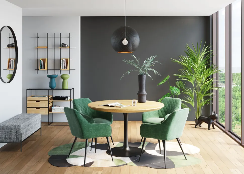 Bank Buttons Storage B&W Groß