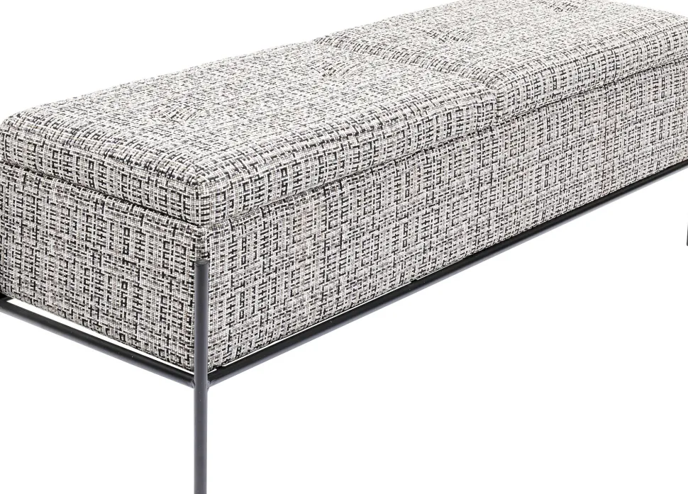 Bank Buttons Storage B&W Groß