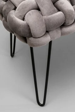 Bank Weave Grau 128cm