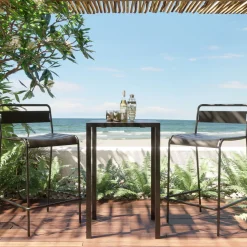 Bartisch Twist Quatris Black 60x60cm