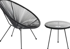 Beistelltisch Acapulco Mono Schwarz