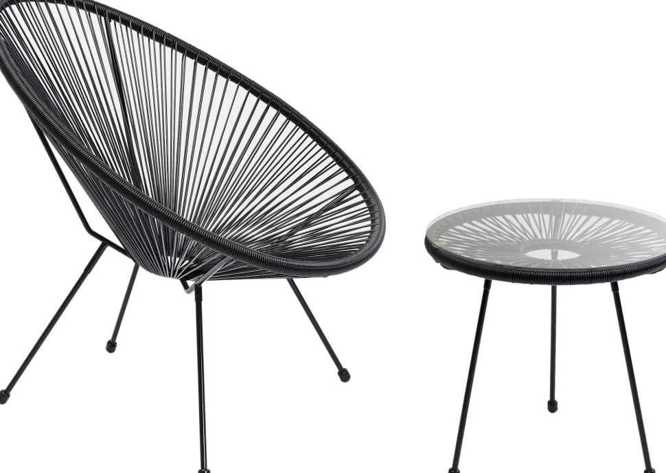 Beistelltisch Acapulco Mono Schwarz