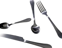 Besteck Cucina Schwarz Matt (16/tlg.)