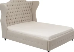 Bett City Spirit Linen Natural 160x200cm