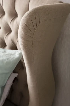 Bett City Spirit Linen Natural 180x200cm