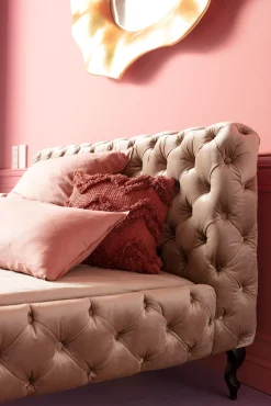 Bett Desire Velvet Ecru 160x200cm