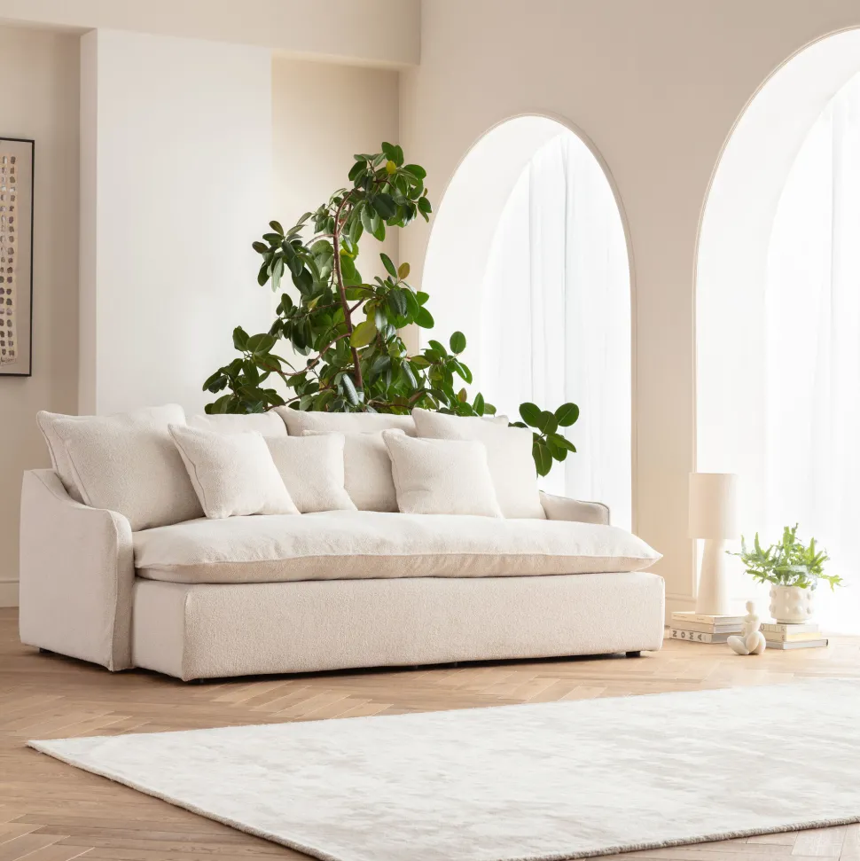 Bigsofa Boheme Creme 230cm