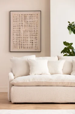 Bigsofa Boheme Creme 230cm