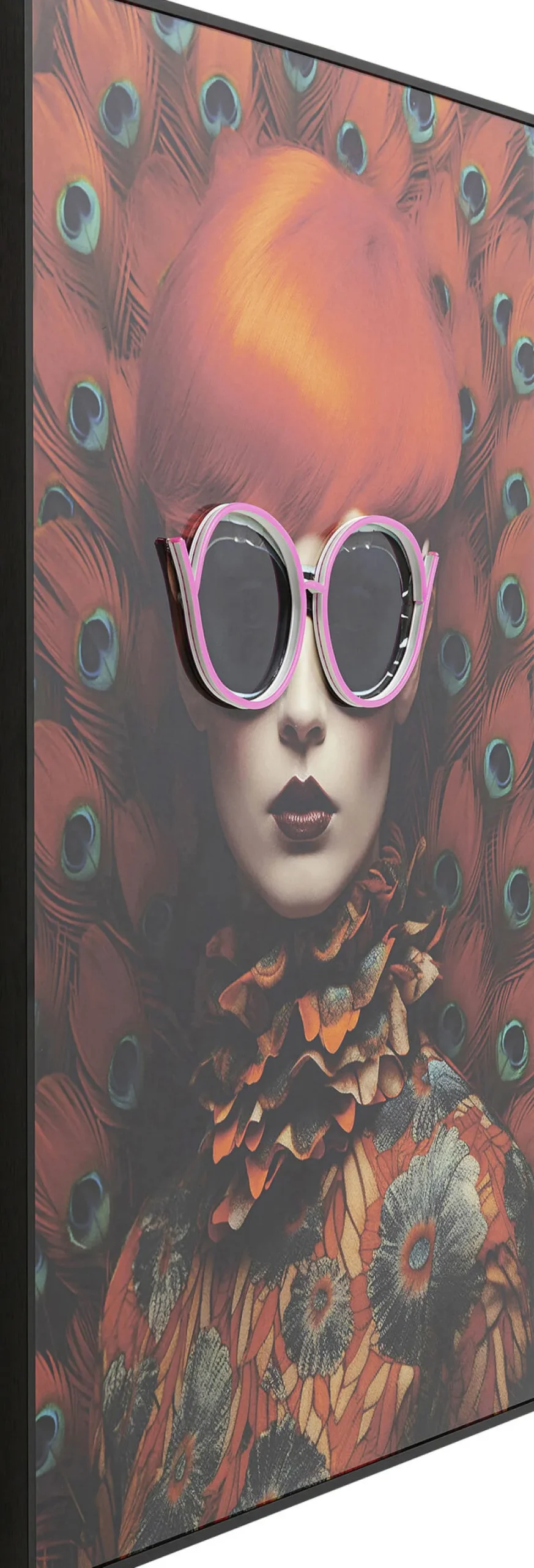 Bild Fancy Red Lady LED 120x80cm