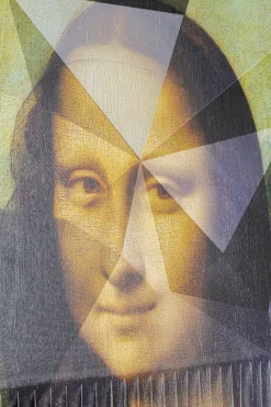 Bild Frame Ma­de­moi­selle Lisa 130x163cm