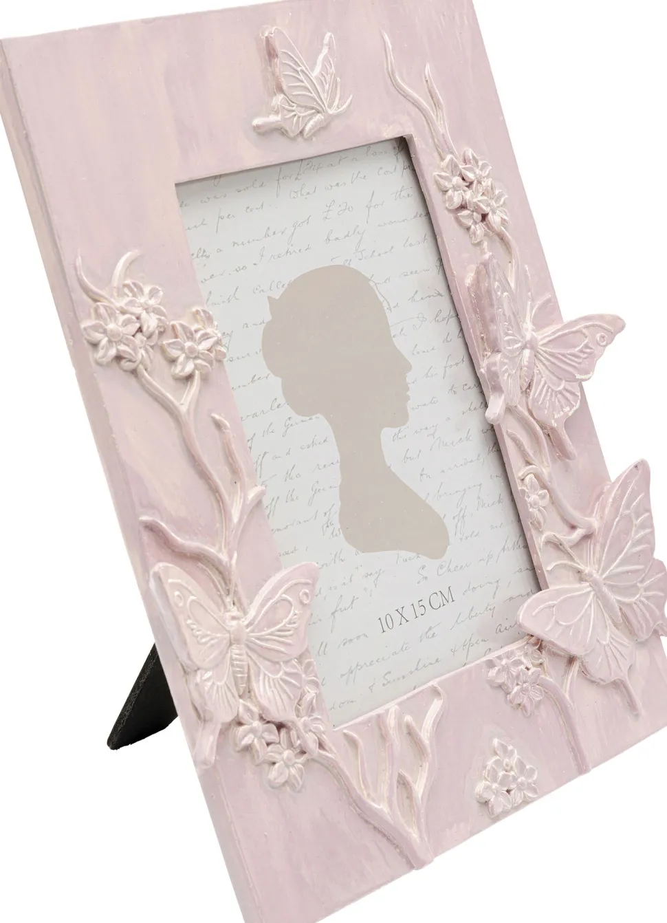 Bilderrahmen Butterfly Rosa 10x15cm