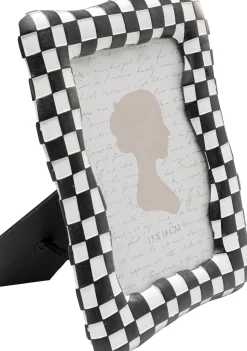 Bilderrahmen Checker Schwarz 13x18cm