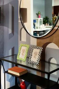 Bilderrahmen Checker Schwarz 13x18cm