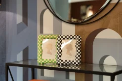 Bilderrahmen Checker Schwarz 13x18cm