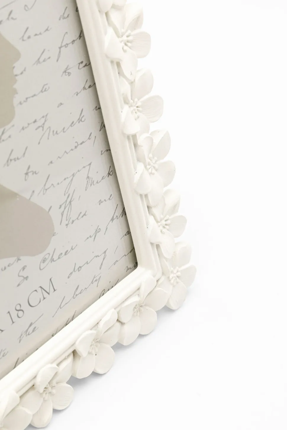 Bilderrahmen Flores Weiß 13x18cm