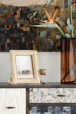 Bilderrahmen Leopard 28x25cm