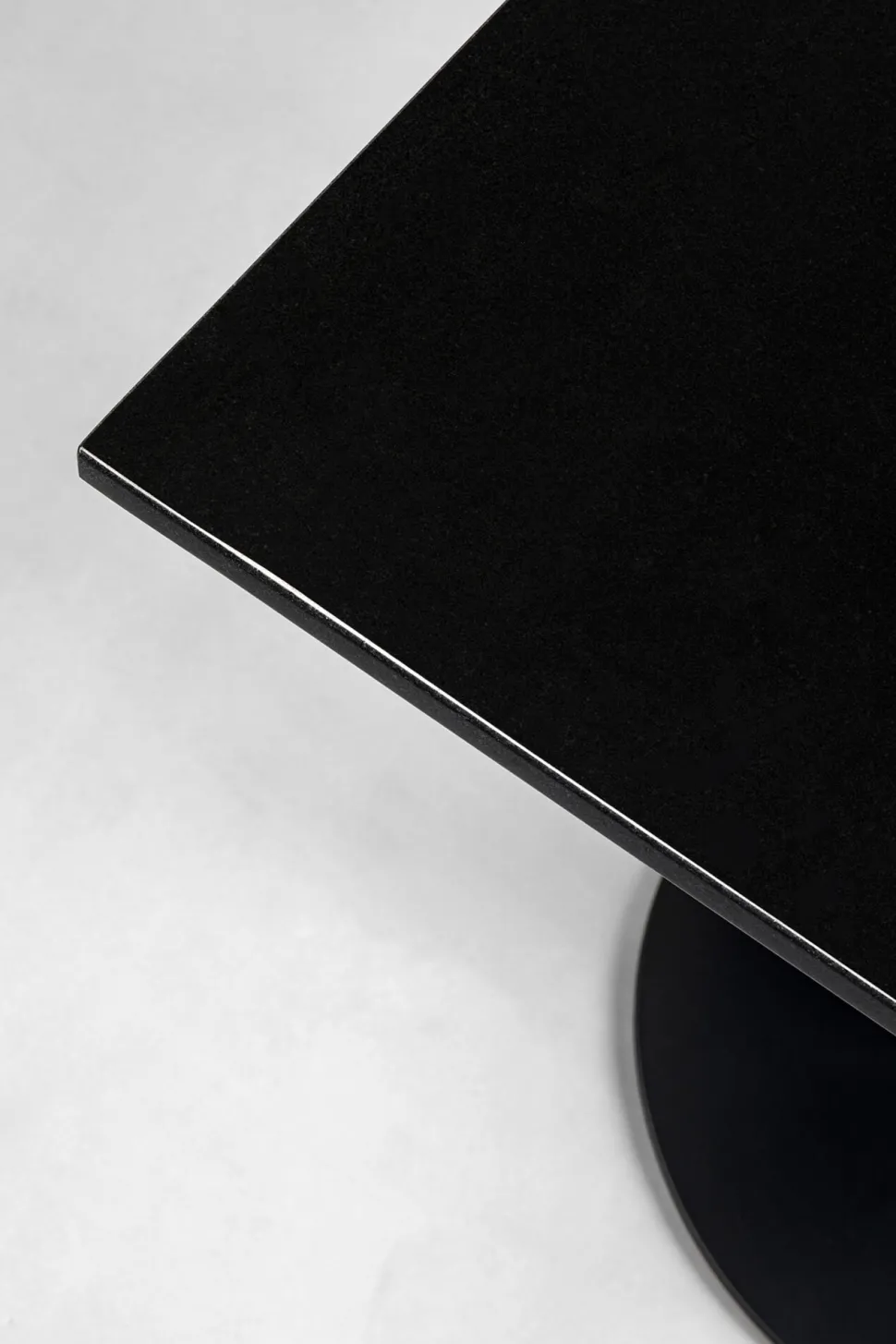 Bistrotisch Capri Schwarz 70x70cm