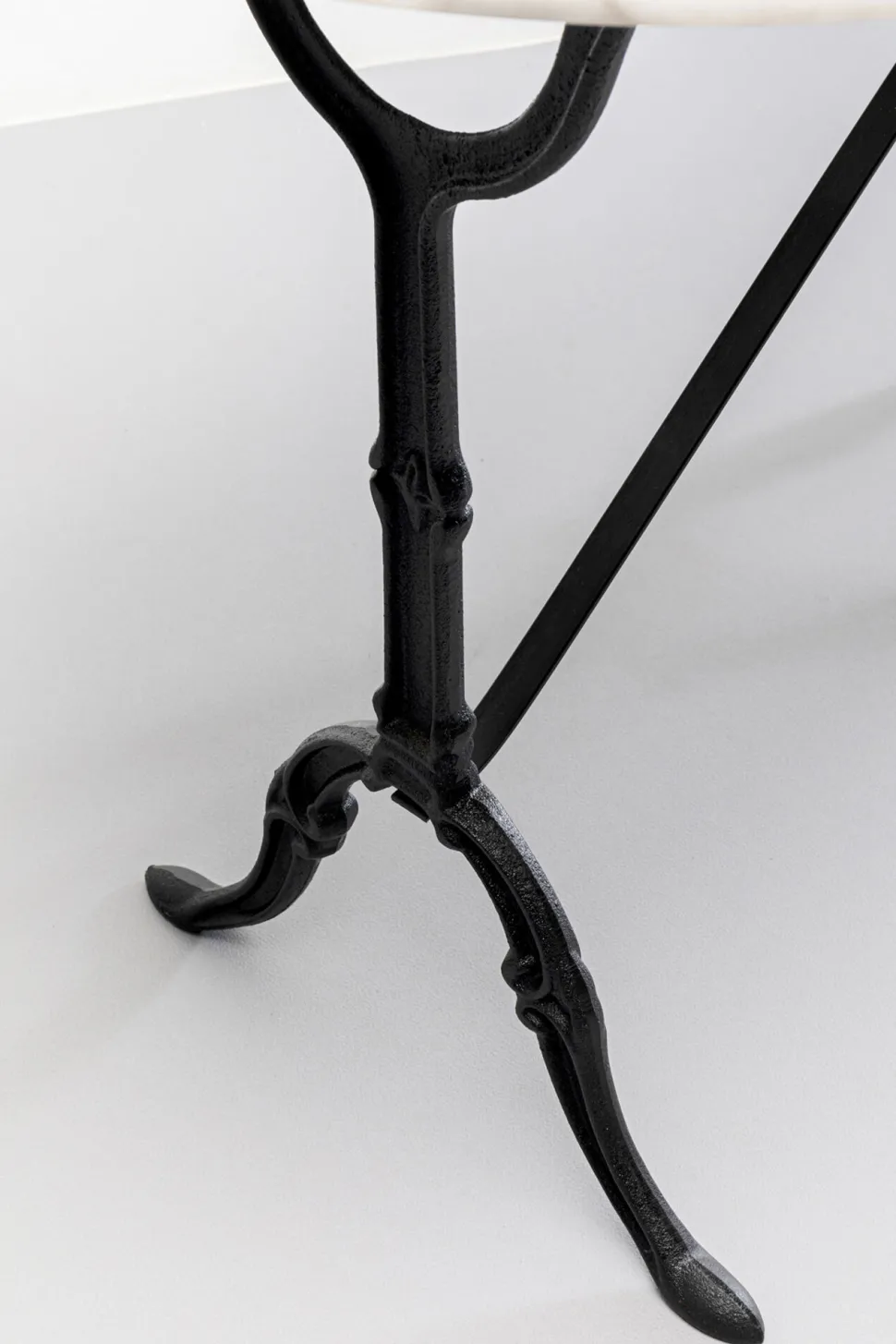 Bistrotisch Kaffeehaus Oval Weiß 120x60cm