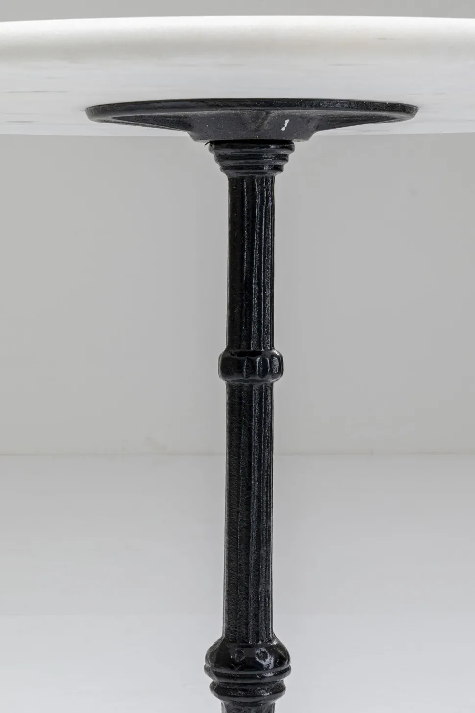 Bistrotisch Kaffeehaus Rund Weiß Ø61