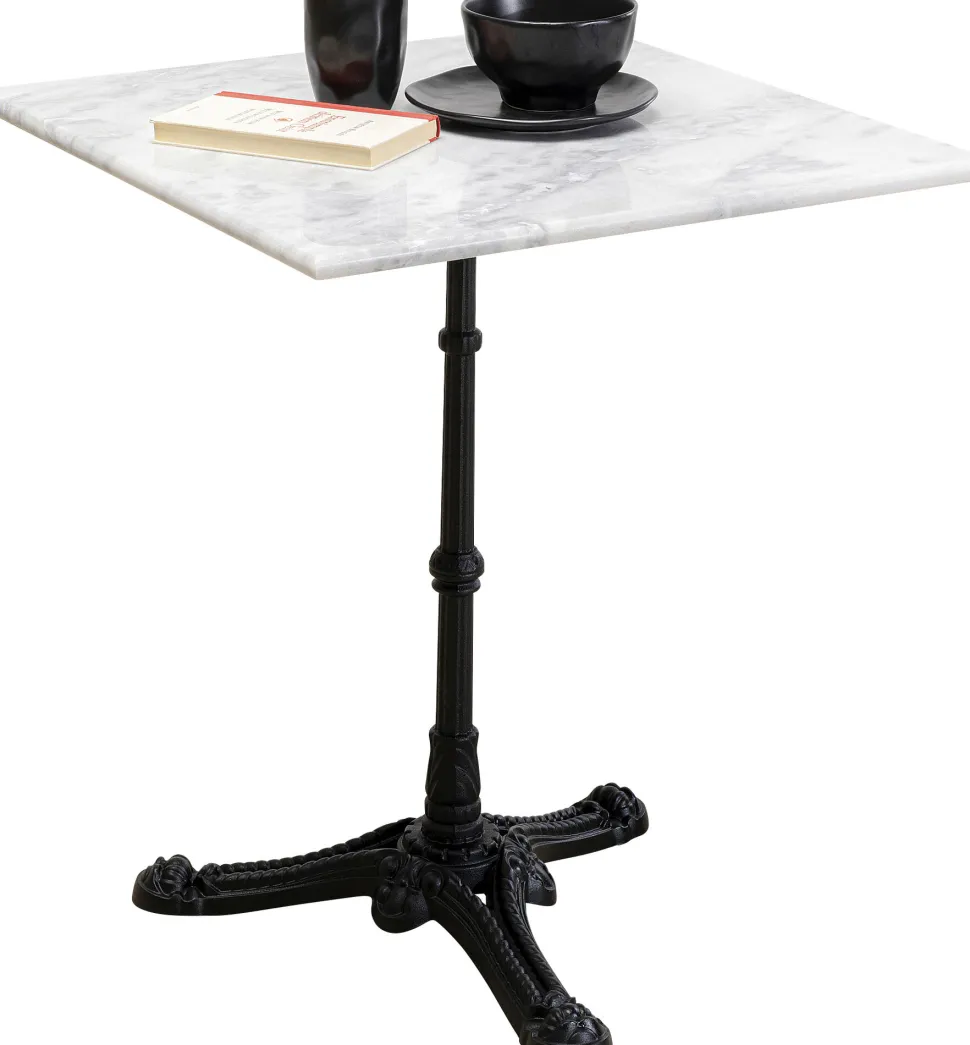 Bistrotisch Kaffeehaus Weiß 60x60cm