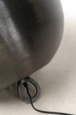 Bodenleuchte Apollon Smooth Schwarz Ø50cm