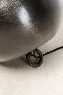 Bodenleuchte Apollon Smooth Schwarz Ø35cm