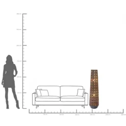 Bodenleuchte Sultan Cone 120cm