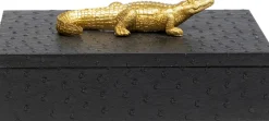 Box Crocodile Schwarz (2/Set)