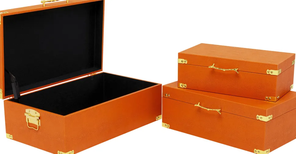 Box Noah Orange (3/Set)